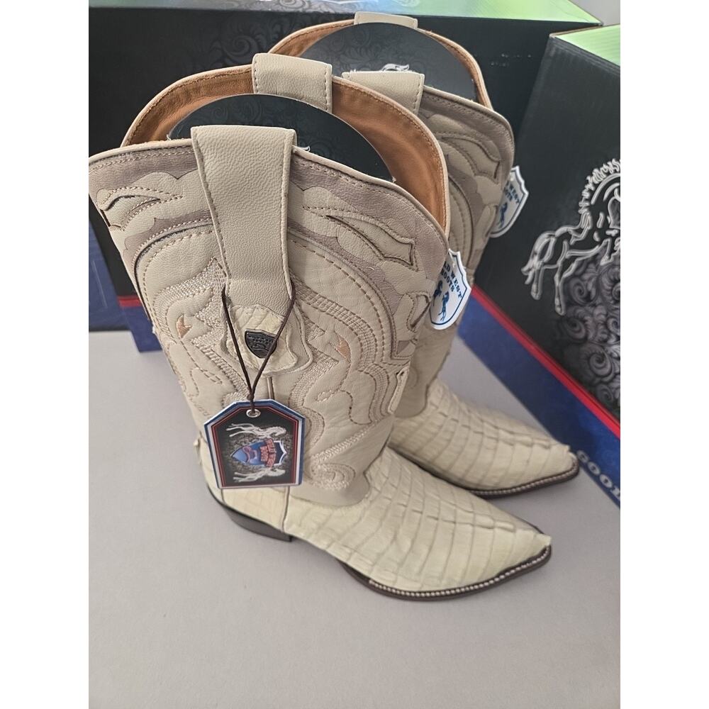 WILD WEST ORYX GENUINE CROCODILE HORNBACK WESTERN COWBOY BOOT J-TOE (EE) 2990104